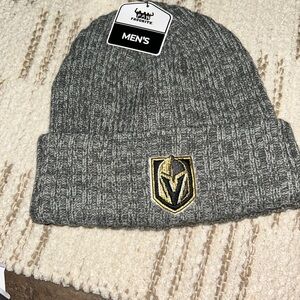 Fanatics golden knights Men's Gray Beanie